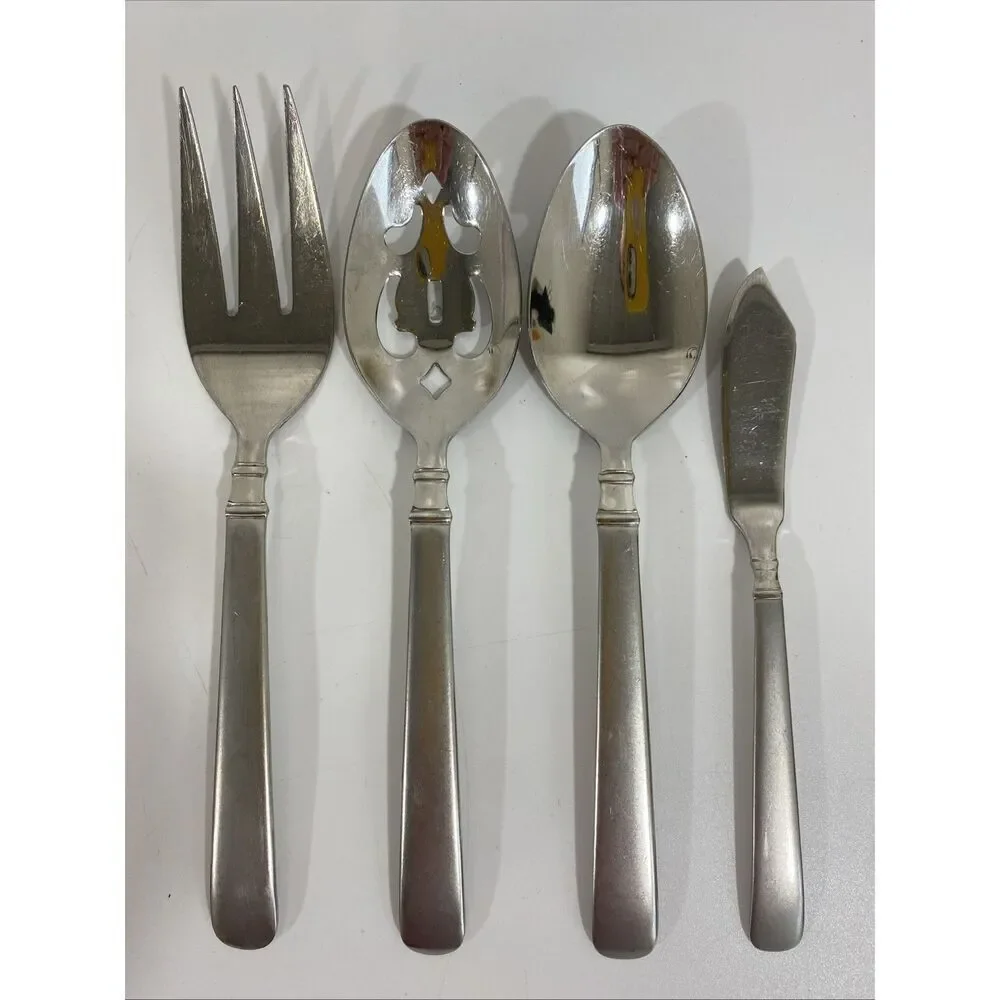 SET VTG JA HENCKELS INTERNATIONAL‎ 18/10 Serving Pieces Spoon Fork Butter EARL